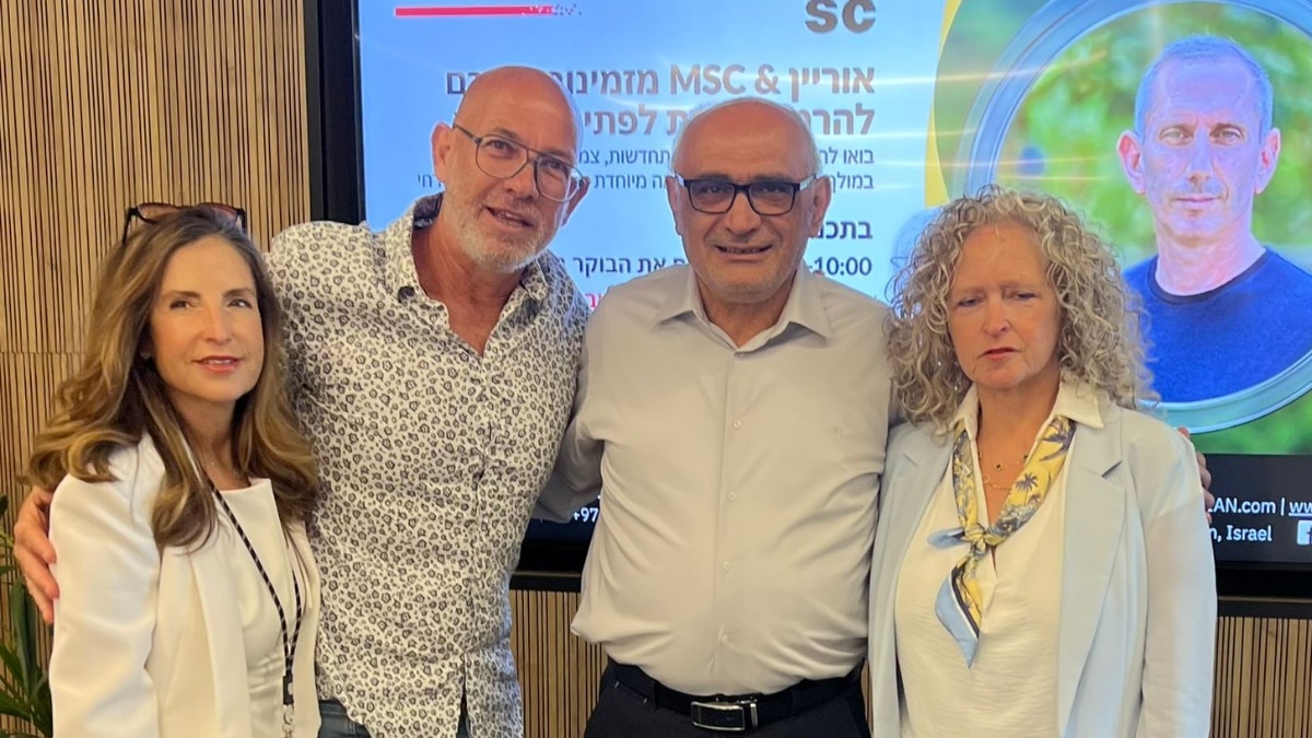 יוסי סרודי בעלים של קבוצת ח.י יחד עם לאה בוגץ'-גנוסר, ענת קליקה מ- MSC ויריב פוזנר מאוריין